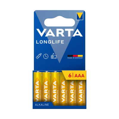 Batéria VARTA alkalická AAA LR03 (6ks) blister