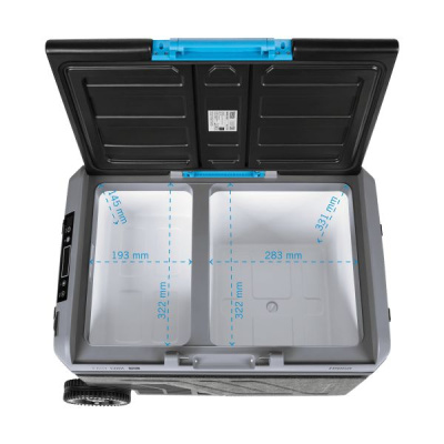 Prenosná chladnička bluetooth s mrazením 40L DC12/24V AC 230V