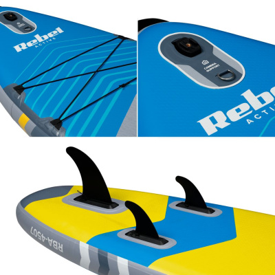 Nafukovací paddleboard Glide | Modrý | Kompletný set