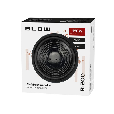 Basový reproduktor BLOW B-200 8" 150W 8Ohm