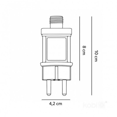 Napájací adaptér 9W 24V IP44