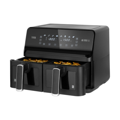 Teplovzdušná fritéza TEESA AIR FRYER DUAL POT XXL 8L 2700W