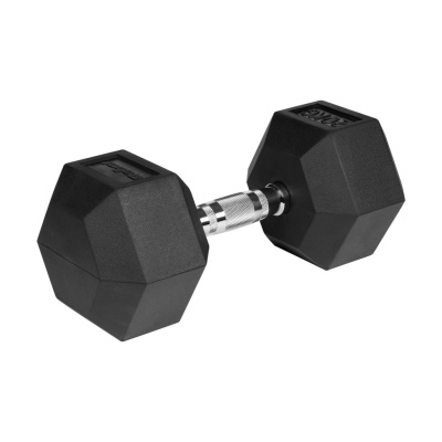 Liatinové HEX činky 2x20 kg na domáce cvičenie