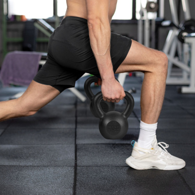 Kettlebell liatinový 6 kg | Klasická činka na posilňovanie