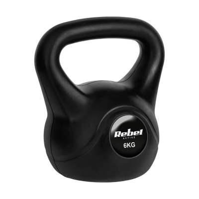 Bitúmenový kettlebell 6 kg | Fitness činka