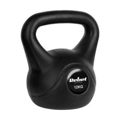 Bitúmenový kettlebell 12 kg | Efektívne závažie pre svaly