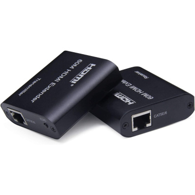 Extender HDMI PremiumCord do 60m cez Cat5, FULL HD 1080p