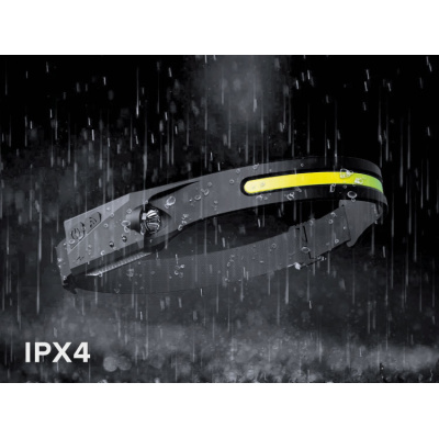 LED svetlo na čelo nabíjacie 10W Rebel (5W COB+ 3W Led) REBEL