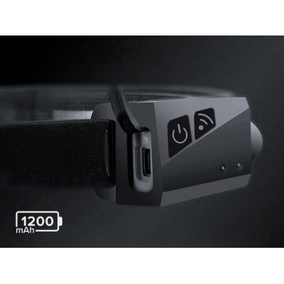 LED svetlo na čelo nabíjacie 10W Rebel (5W COB+ 3W Led) REBEL
