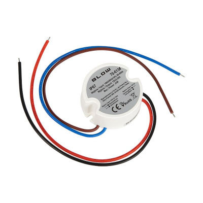 Napájací zdroj do inštalačnej krabice 12V/2,08A 25W plastový