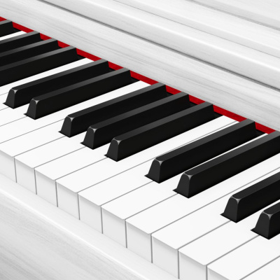 Digitálne piano Kruger&Matz KMDP-105, biela farba