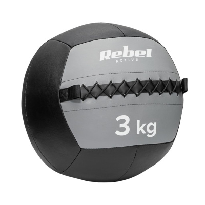 Medicinbal na cvičenie 3 kg | Kožený