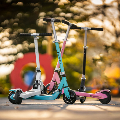 Elektrická kolobežka pre deti FUN WHEELS BLACK