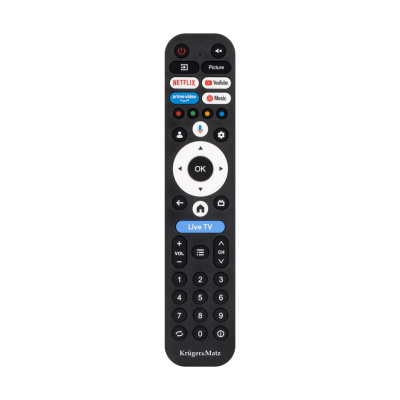 Televízor Kruger&Matz 86" UHD QLED smart DVB-T2/S2 H.265 Hevc