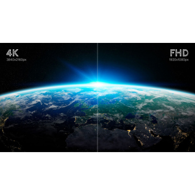 Televízor Kruger&Matz 86" UHD QLED smart DVB-T2/S2 H.265 Hevc