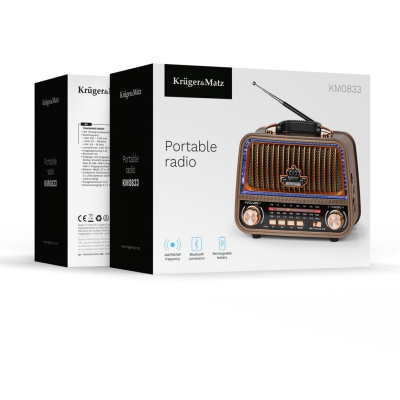 Prenosné rádio Kruger&Matz KM0833