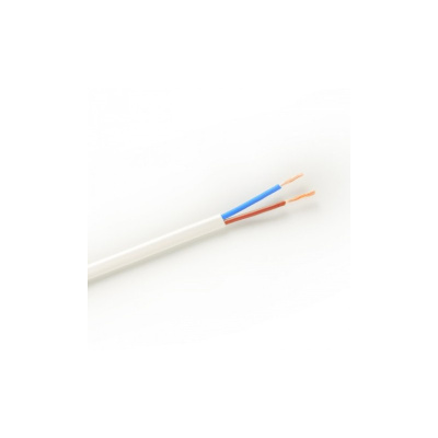 Kábel CYLY 2x1mm2 biely oválny 100m
