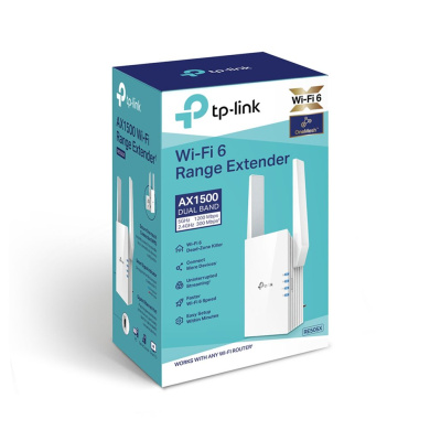 TP-LINK Univerzálny zosilňovač bezdrôtovej siete AX1500 TL-RE505