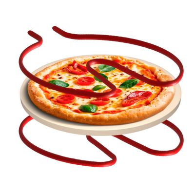 Pec na pizzu SUPREME FUN 1200W, 400°C TEESA