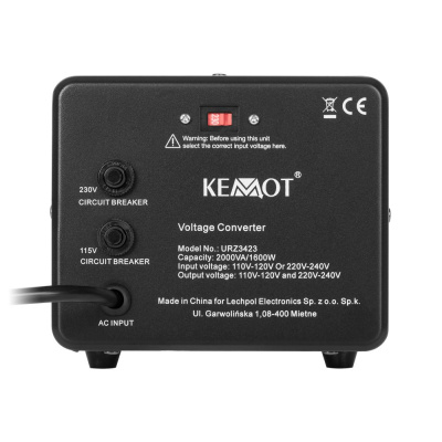 Menič napätia 115V - 230V, 1600W