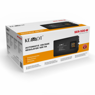 Automatický stabilizátor napätia KEMOT SER-500-W, presnosť 8 %