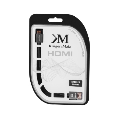 Kábel HDMI - mini HDMI 1,8m Kruger&Matz