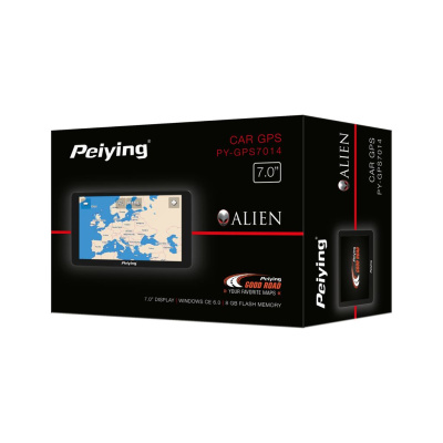 GPS navigácia Peiying Alien PY-GPS7014 + Mapa EU