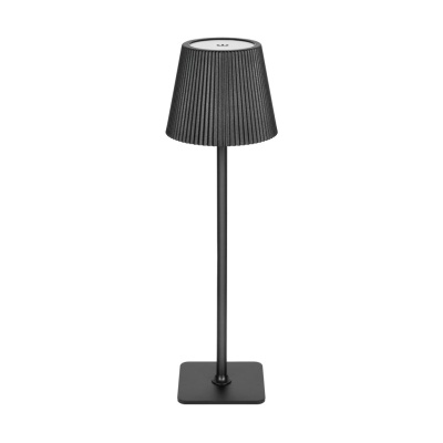 Stolová stmievateľná dotyková LED lampa Rebel čierna