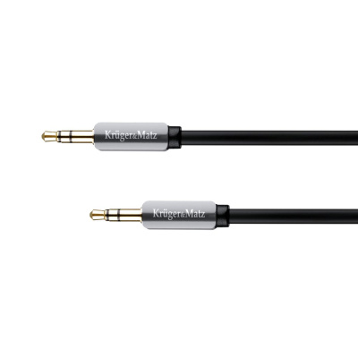 Kábel Jack 3,5mm - Jack 3,5mm, 1m Kruger&Matz