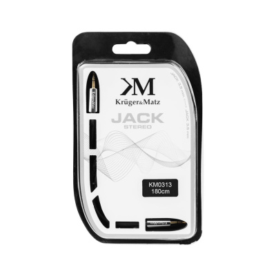 Kábel Jack 3,5mm - Jack 3,5mm, 1,8m Kruger&Matz