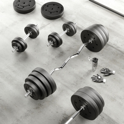 Závažie bitúmenové sada 2x15 kg, otvor 31 mm, REBEL ACTIVE