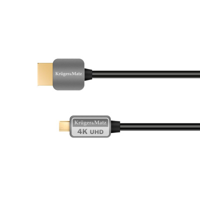 Kábel HDMI - micro HDMI 3m Kruger&Matz