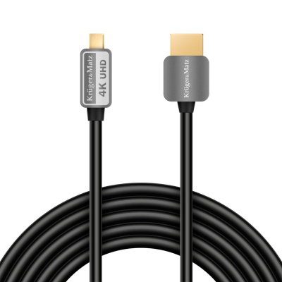 Kábel HDMI - micro HDMI 3m Kruger&Matz
