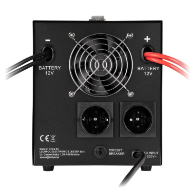 Záložný zdroj PROsinus-2000 12V 230V 2000VA/1200W Rebel