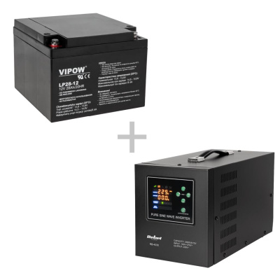 Záložný zdroj PROsinus-2000 12V 230V 2000VA/1200W Rebel
