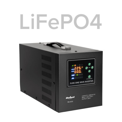 Záložný zdroj PROsinus-2000 12V 230V 2000VA/1200W Rebel