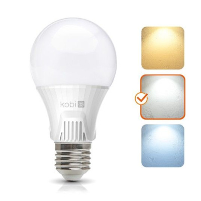 Žiarovka LED 9W, E27, 4000K, 230V, senzor pohybu