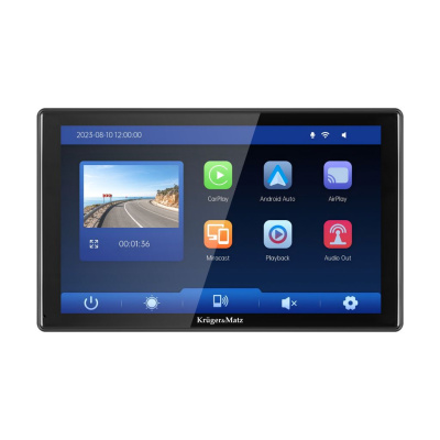 Multimediálny android monitor do auta 9" Kruger&Matz s DVR