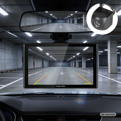 Multimediálny android monitor do auta 9" Kruger&Matz s DVR