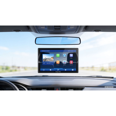 Multimediálny android monitor do auta 9" Kruger&Matz s DVR