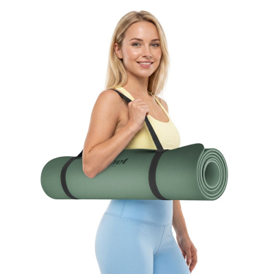 Gymnastická podložka na cvičenie jogy, pilates, fitness, 183x61