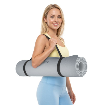 Gymnastická podložka na cvičenie jogy, pilatesu, fitness, 183x61