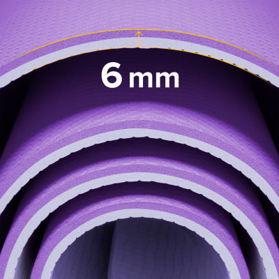 Gymnastická podložka na cvičenie jogy, pilatesu, fitness, 183x61