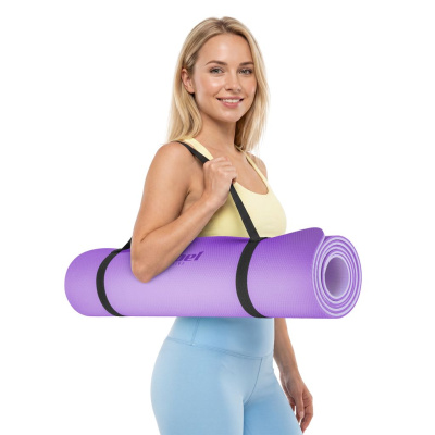 Gymnastická podložka na cvičenie jogy, pilatesu, fitness, 183x61
