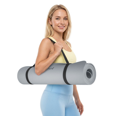 Gymnastická podložka na cvičenie jogy, pilatesu, fitness, 183x61
