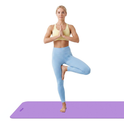 Gymnastická podložka na cvičenie jogy, pilatesu, fitnesu, 183x61