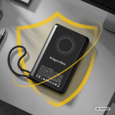PowerBank Kruger&Matz 10 000 mAh Li-ion s funkciou QC a PD