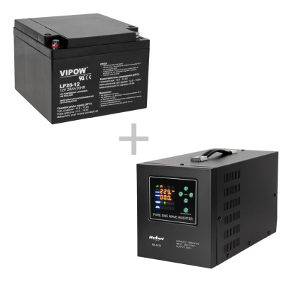 Záložný zdroj PROsinus-1500 12V 230V 1500VA/1050W Rebel
