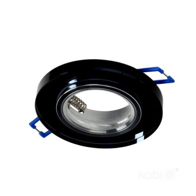 Svietidlo bodové okrúhle pevné OH26N BLACK LED GU10