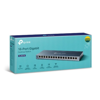 Switch TP-LINK 16-port Gigabit TL-SG116